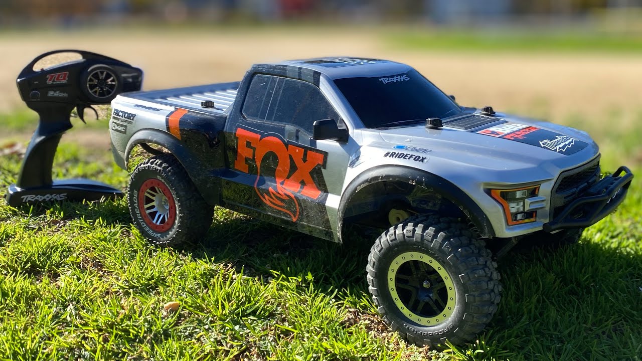 Slash Raptor R Esc Traxxas slash 2WD Ford Raptor Fox edition #Goolrc#prolineshock# ...