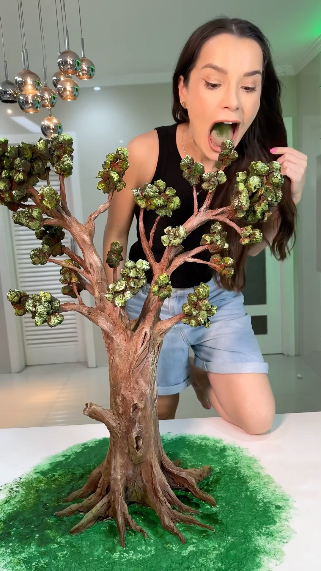 Qual escultura de chocolate você mais gostou?