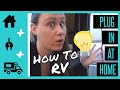 HOW TO PLUG IN AN RV AT HOME | RV HOOKUP - ELECTRICITY