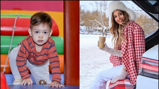 Cute New Look Of Tengku Ismail Leon Petra  Sending Love From Moscow