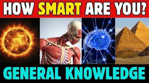 🔥 Live Quiz | 15 General Knowledge Trivia Quiz Everyone Should Know These 🧠 | Do You Know Them? 🤔