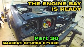 Preparations the Engine Bay and fuel system - Maserati Spyder Part 30