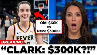 Caitlin Clark's ROOKIE Salary JUMPS to $300,000! (MASSIVE PAYDAY)