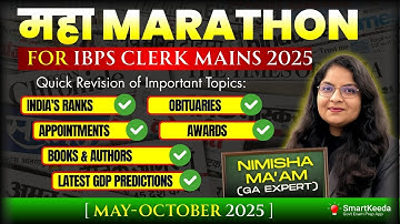 Marathon Session (May to October) | Live Current Affairs Today | CA MockDrill | Smartkeeda