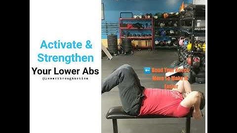 Activate & Strengthen Your Lower Abs