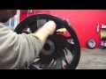 HILLYARD CUSTOM RIM &amp;TIRE HOW TO PAINT A WHEEL ROCKNSTARR 565 BUSH HOW TO PAINT A RIM