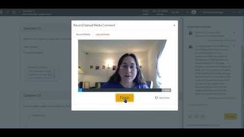 Demonstration of how to provide feedback to Essay tests in Canvas