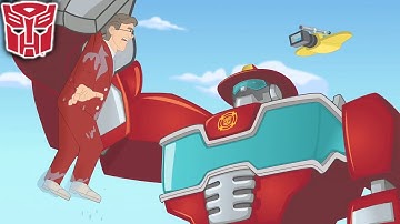 Transformers en español | Rescue Bots | Jefe Woodrow | S2 Ep.22  | Episodios Completo