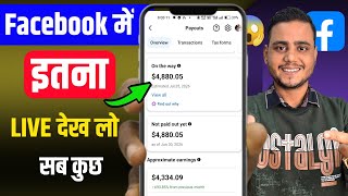 Power Of Facebook 🔥 Facebook USA Page Earning  🤑 Facebook New Update 2026