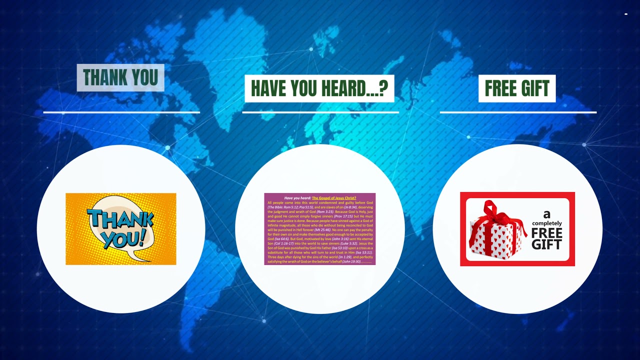 Free Christian Gospel Tracts - Three Designs - Worldwide Delivery