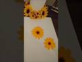 Sunflower #beginnerarttips#paintingideas#simpleartpainting#acrylic#flowerpainting#easypaintingideas