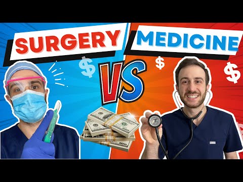 Surgery VS Medicine! How to choose a medical specialty for medical students?