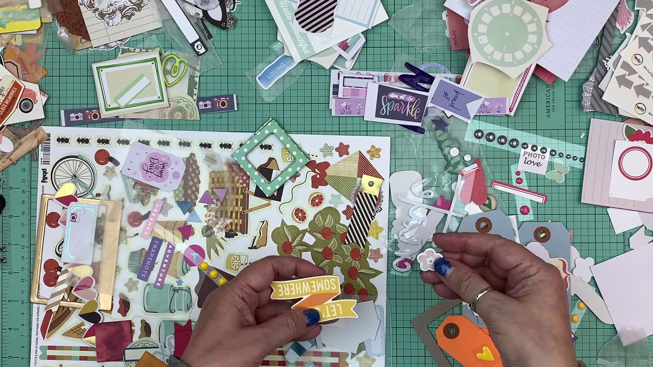 Making Page Kits #4 (Choosing Embellies)