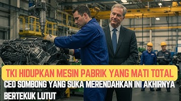 Awalnya Dihina ❗ TKI Ini Jadi Penyelamat Pabrik Raksasa, CEO Angkuh Tak Berkutik