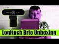 Logitech Brio Unboxing and Review