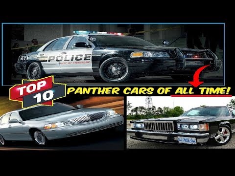 TOP 10 GREATEST Panther Cars of ALL TIME!! Crown Vic, Town Car, Marauder and MORE!