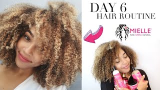 DAY 6 HAIR?! | Wash &amp; Go ft. Mielle Organics