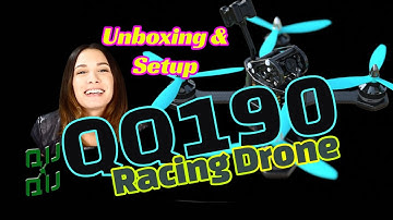 QQ190 RTF Racing Drone Unboxing and Initial Setup