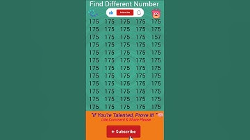 Vind anders. #quiz #feiten #gk #oneven #getallenpuzzel #iqtest #viraal #leukepuzzel #shorts