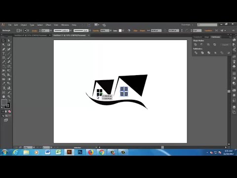 house-logo-design-tutorial-in-adobe-illustrator-/-home-building-logo-design-illustrator-tutorial