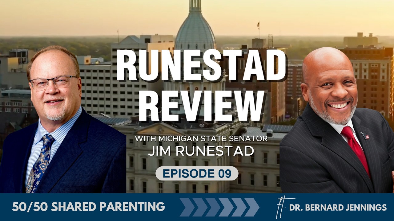 Dr. Bernard Jennings and I discuss the great success with his shared parenting legislation.