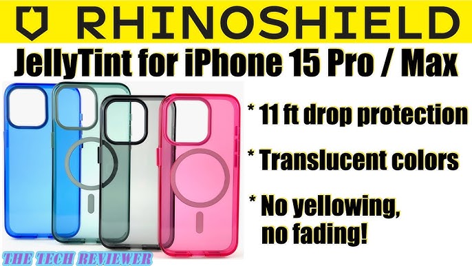 Funda SolidSuit iPhone 15｜RHINOSHIELD