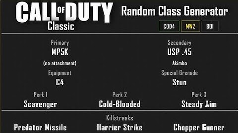 MW2 - Skidrow Ground War Domination (49-4) Random Class Generator #193 [2022]