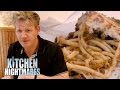 Gordon Ramsay Served a ‘Bland Pile of Worms’ | Kitchen Nightmares