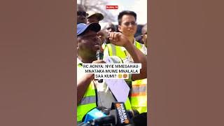 RC AONYA: NYIE MMESAHAU - MNATAKA MUWE MNALALA SAA KUMI? 🥺🥵 #breaking #chalamila #shorts #mange