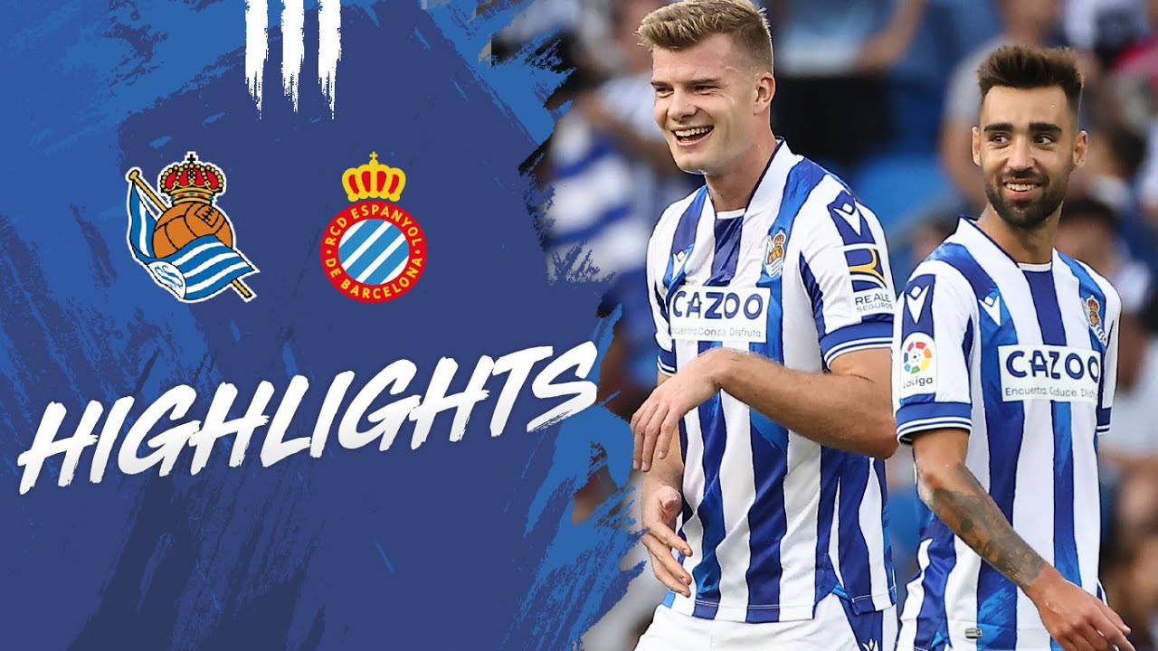 HIGHLIGHTS | J6 | LALIGA 22-23 | Real Sociedad 2 - 1 RCD Espanyol - YouTube