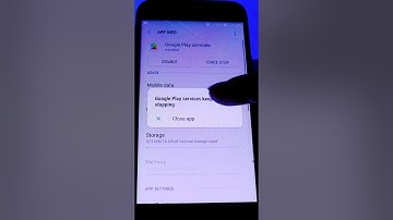 How to fix google play services keeps stopping ?