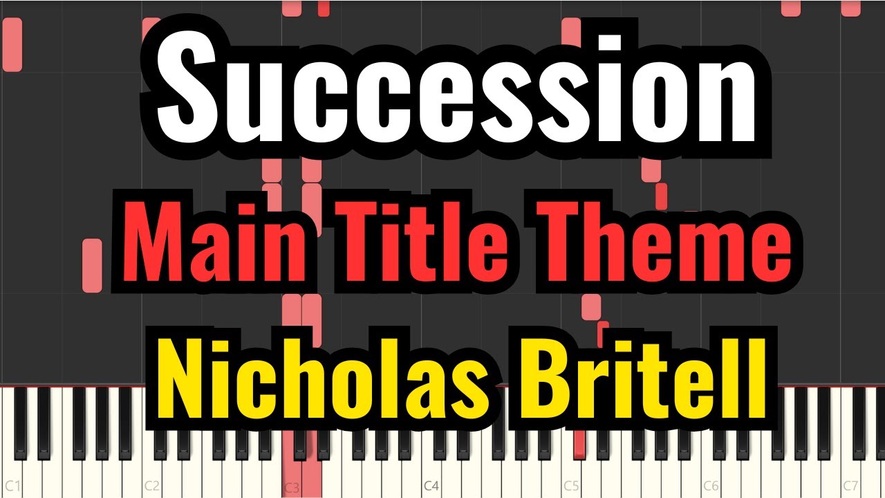 Succession Main Theme - Synthesia Tutorial - YouTube