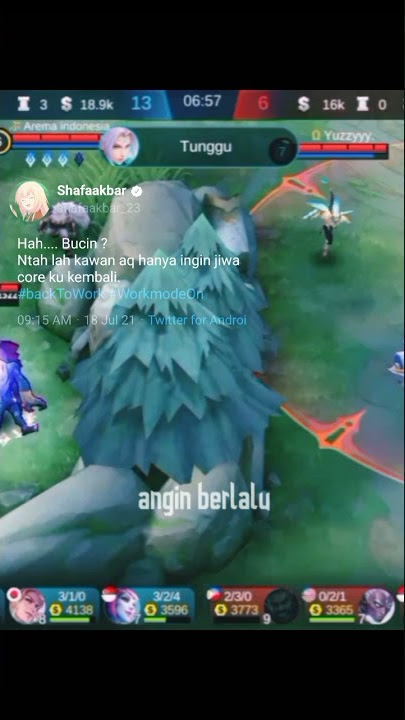 Story wa 30 detik mobile legends || kata-kata twitter || Yang lagi viral #MLBB #short