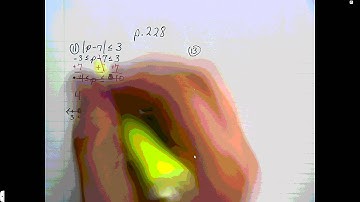Chapter 3 Section 7 Absolute Value Inequalities