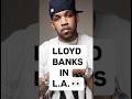Is Lloyd Banks in LA or? 🤣🤣 #videoshoot #newmusic