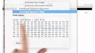 certificates and signatures - applied cryptography