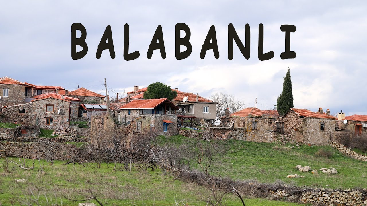 Sivrice Koyu ve Balabanlı Köyü Gezisi (Köyün yüzde 80’i taş evlerden oluşuyor)