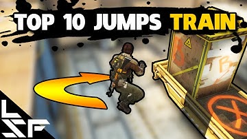 TOP 10 JUMPS & BOOSTS ON TRAIN - CS:GO Tips and Tricks