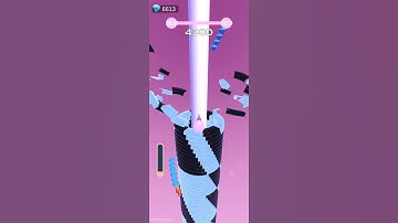 Stackball gameplay 3D Max levels #shorts #stackable #shortsviral #viral @minishortsgame