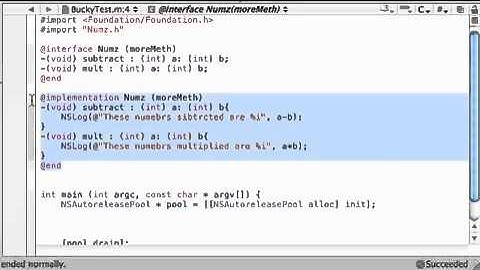 Objective C Programming Tutorial - 48 - Categories