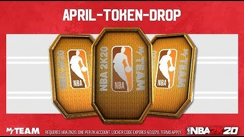 NBA 2k20 Myteam *Locker Code* (APRIL-TOKEN-DROP)