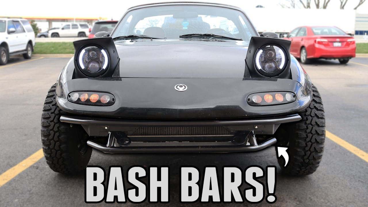 Установка верхней и нижней защитной дуги от Zerek Fabrication! || Project Rally Miata (часть 10)