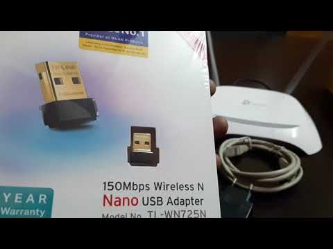 Unboxing Of TP-Link 300 Mbps Wireless Router & 150 Mbps Wireless Adapter 2018