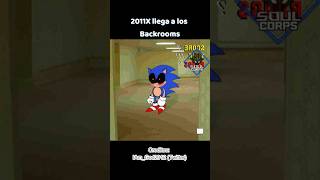 2011X llega a los Backrooms #viral #sonic #fyp #fandub #backrooms