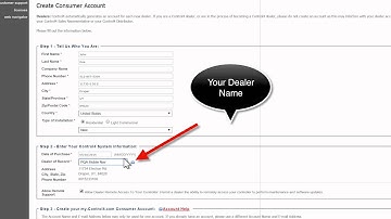 How to Create New Customer Account on Control4