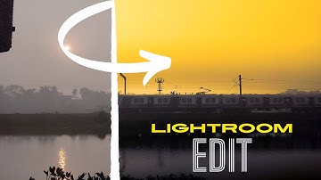 How To Edit Golden Hour Photography | Lightroom Mobile Cinematic color tone tutorial