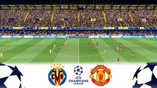 Villarreal v Man United Champions League 2021/22 Group F FIFA 21 Score Prediction