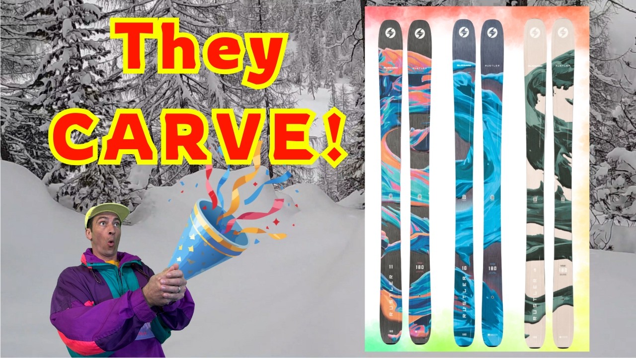 Blizzard Rustler 9 - My Favorite Carving Ski - YouTube