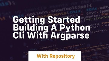 Getting started building a python cli with argparse