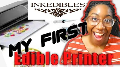 #edibleprinter #inkedibles My First Edible Printer
